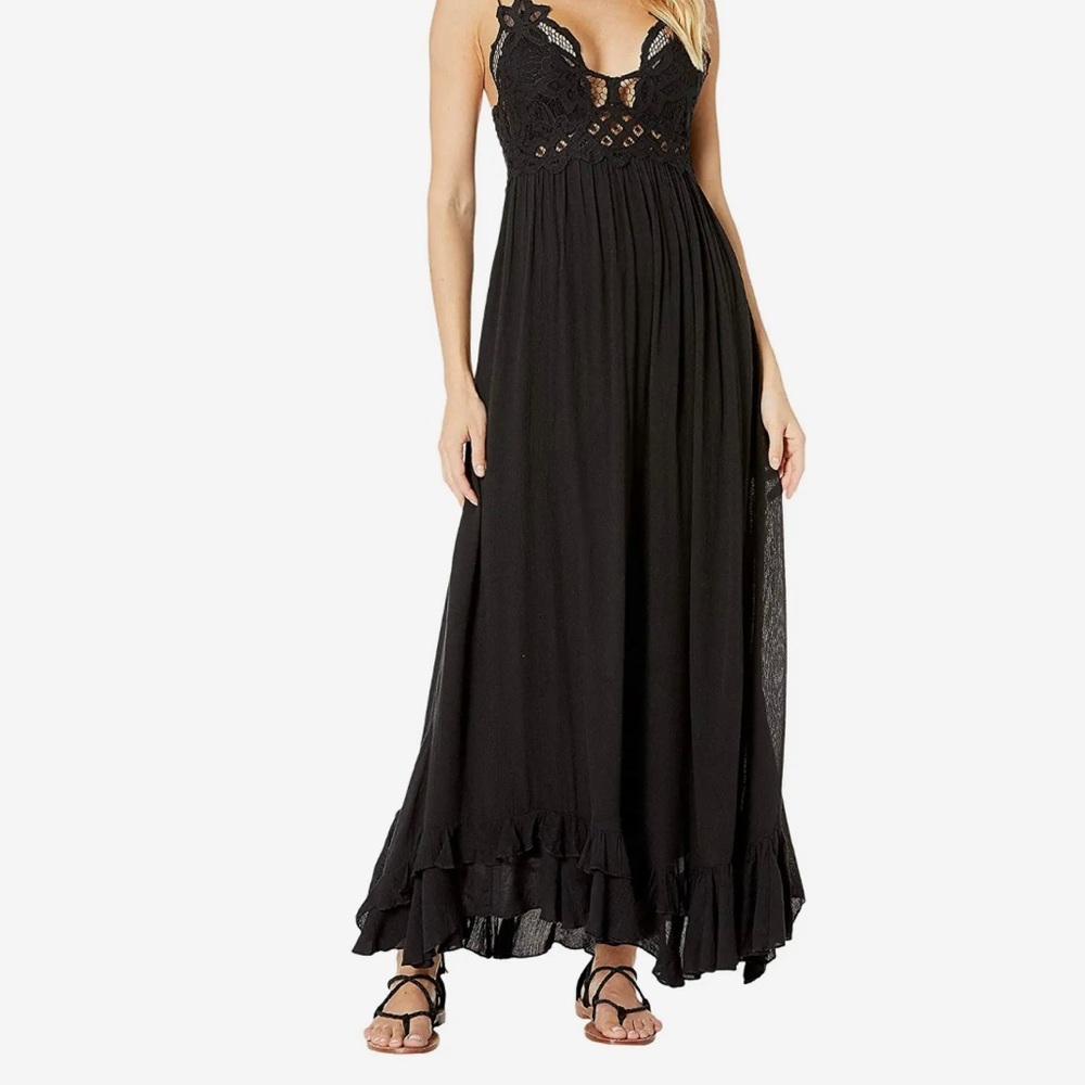 Free People Adella Maxi Slip Size Large